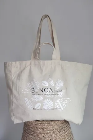 Canvas Tote - Benoa Shells