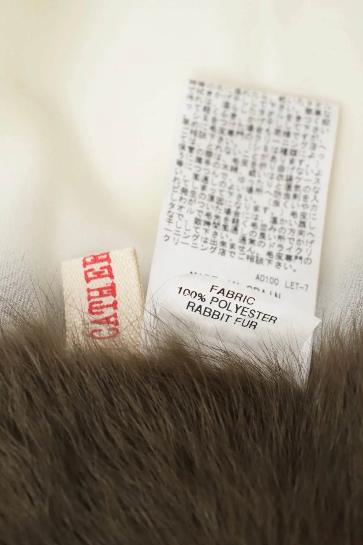 Catherine Parra Fur & Chiffon Scarf
