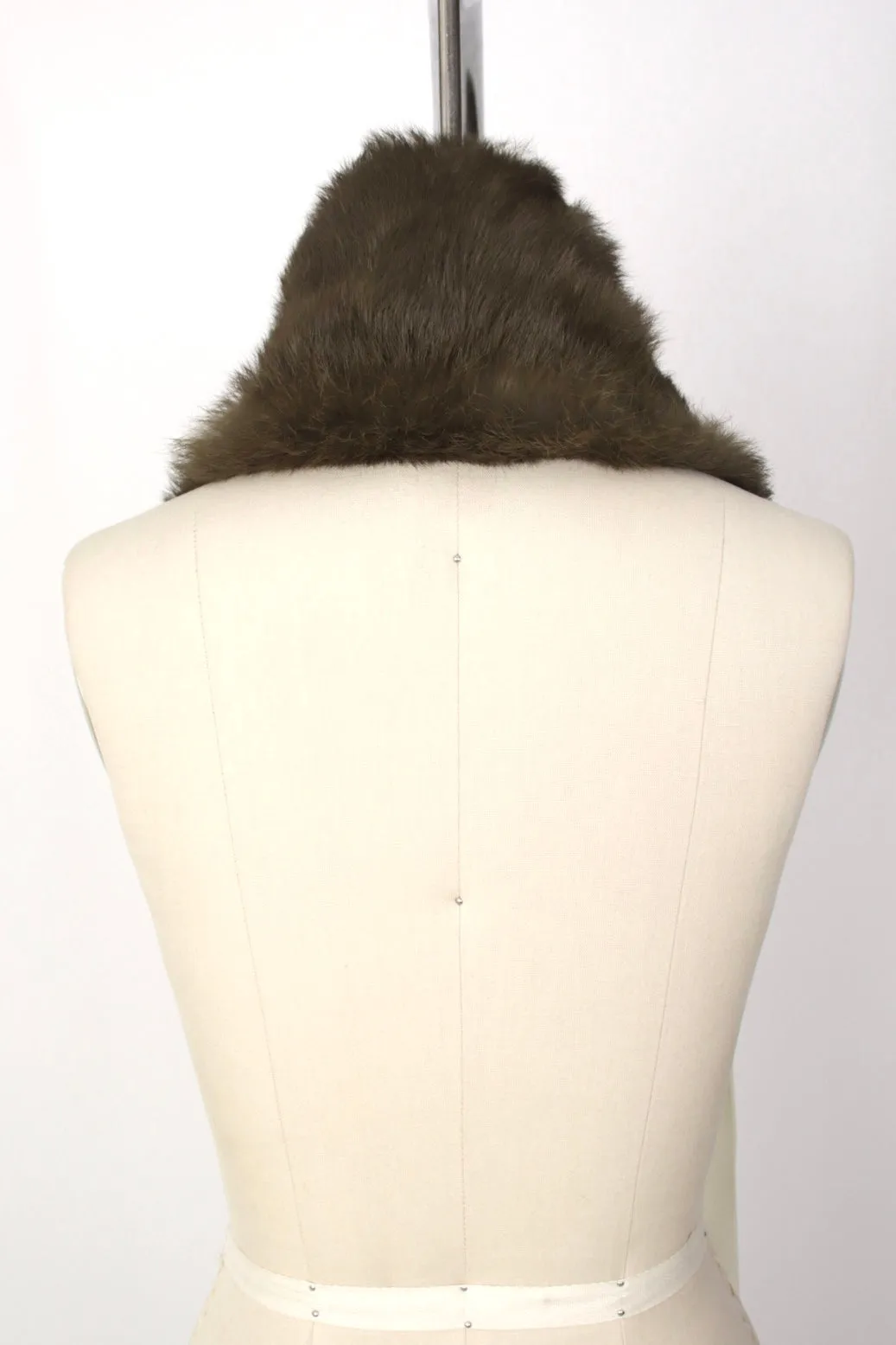 Catherine Parra Fur & Chiffon Scarf