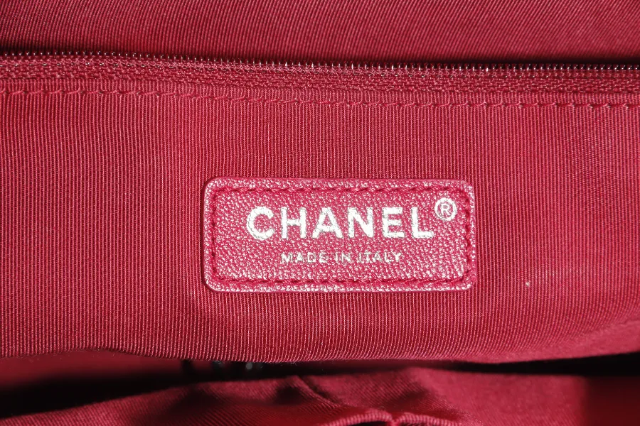 CHANEL GABRIELLE HOBO SHOULDER BAG (2537xxxx) BLUE-BLACK QUILTED CALFSKIN LEATHER SILVER & GOLD TONE HARDWARE NO CARD AND NO DUST COVER