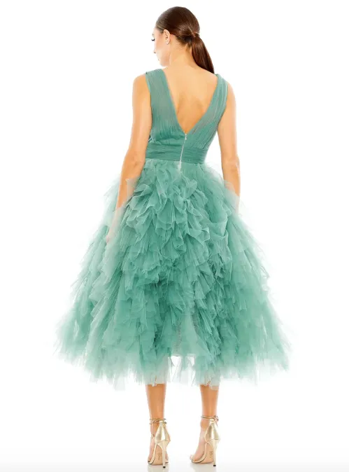 Charmed Tulle Dress by Mac Duggal - RENTAL