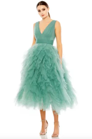 Charmed Tulle Dress by Mac Duggal - RENTAL