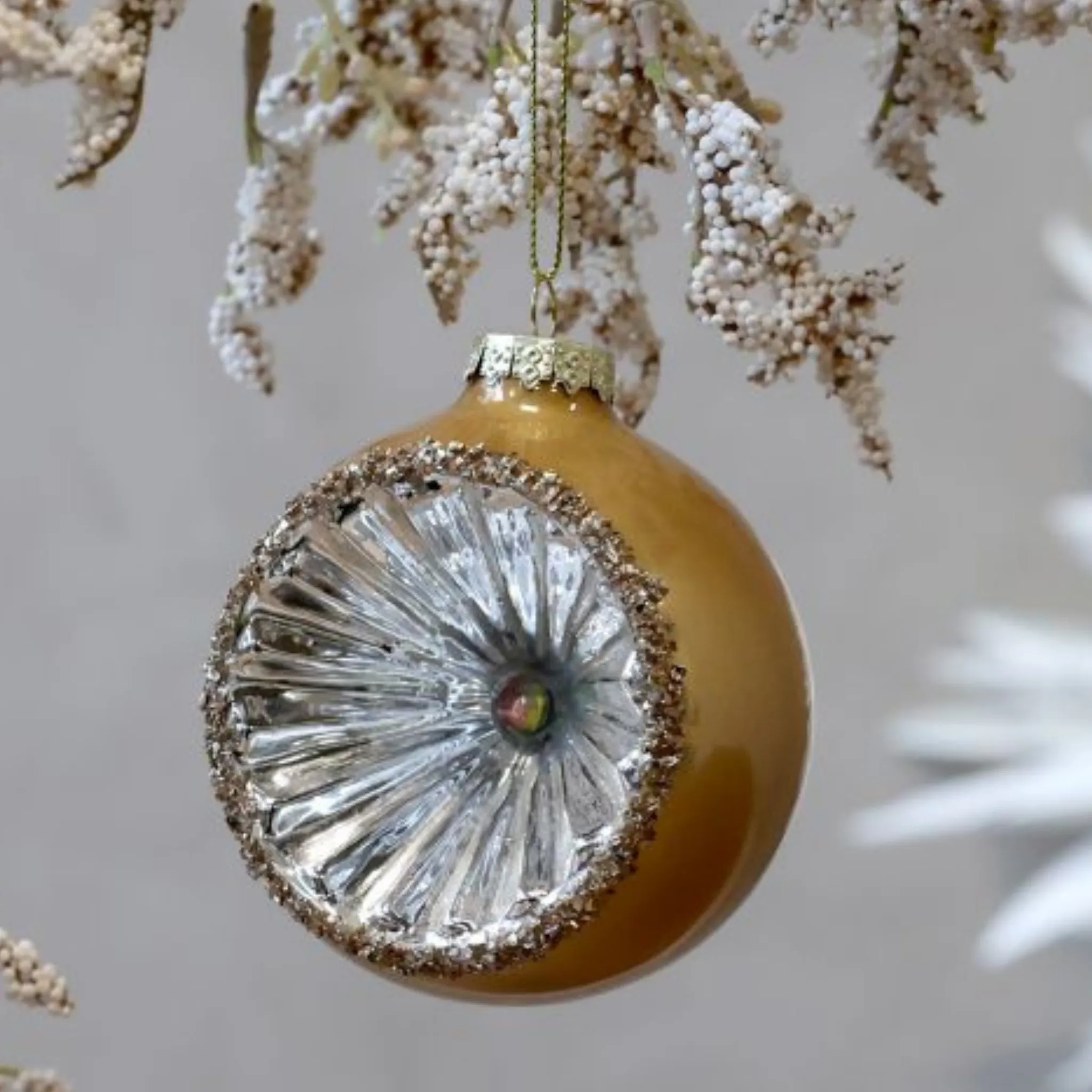 Chic Antique Julekugle - Champagne