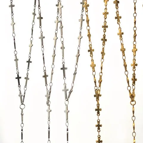 Chic Cross Rosary