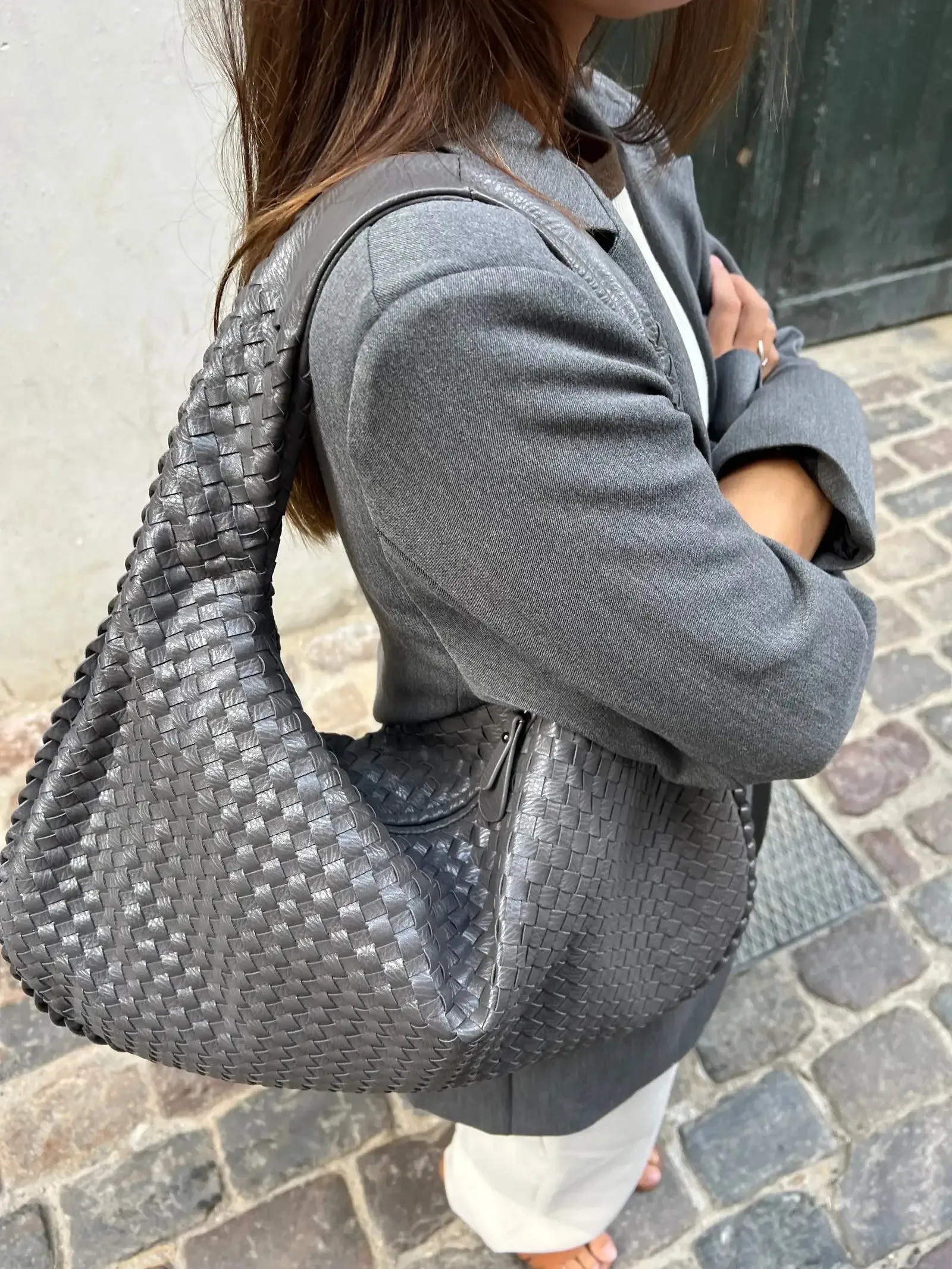 Chic Vegan Leather Hobo Bag for Women