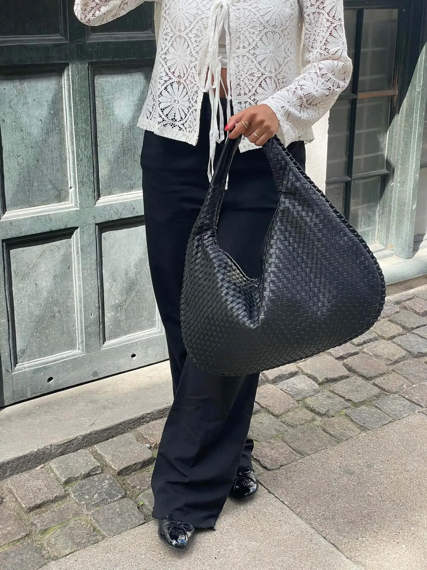 Chic Vegan Leather Hobo Bag for Women