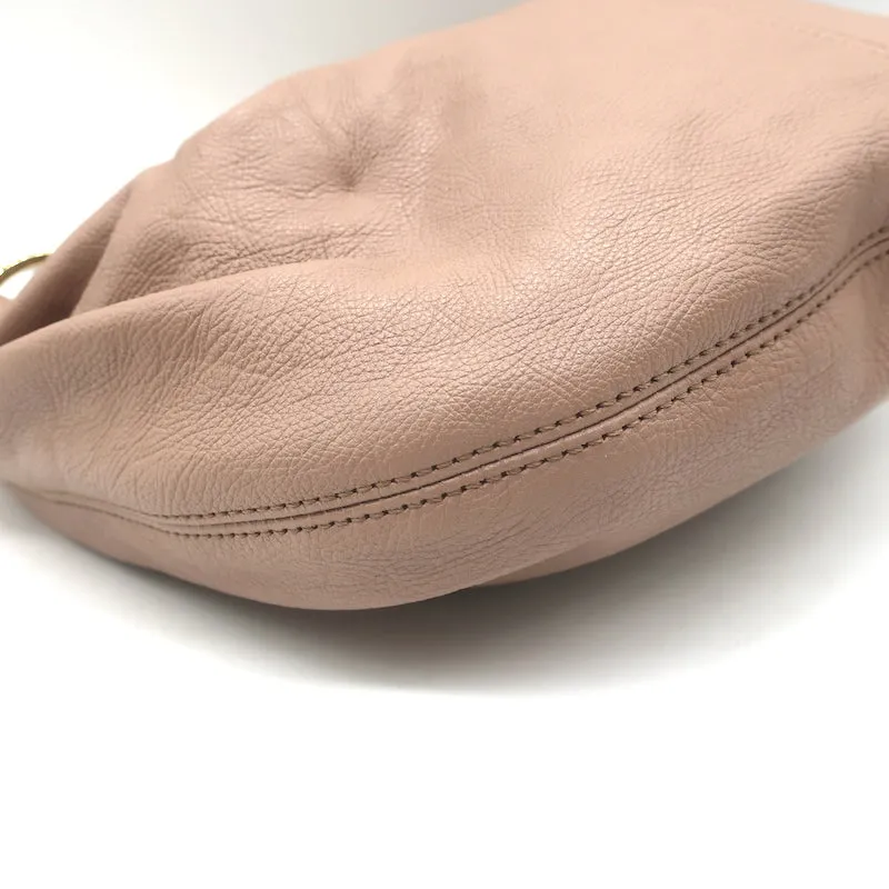 Chloe Small Bracelet Hobo Bag Woodrose Leather Crossbody NEW