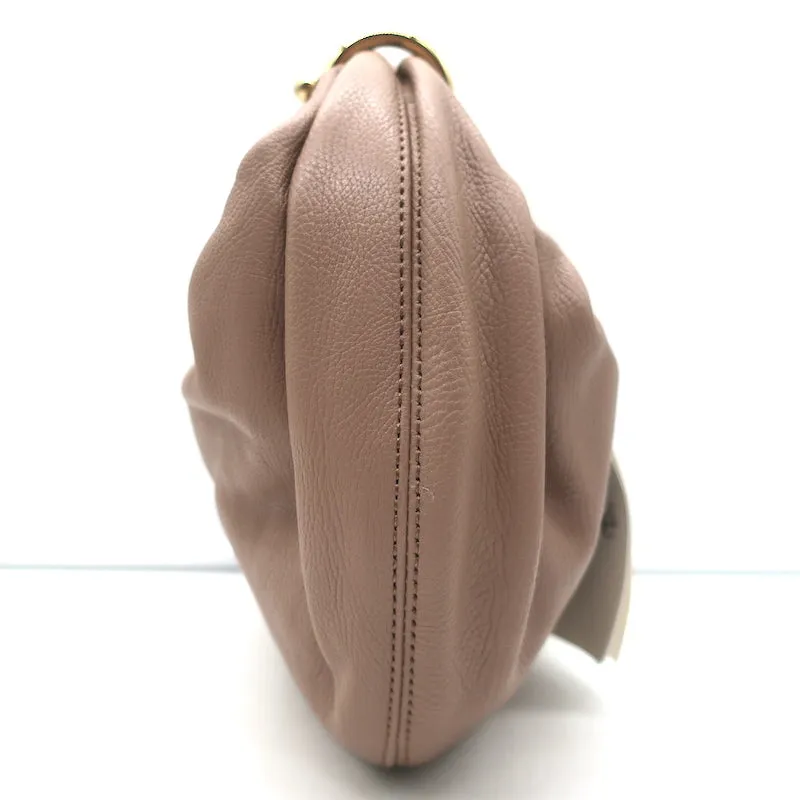 Chloe Small Bracelet Hobo Bag Woodrose Leather Crossbody NEW