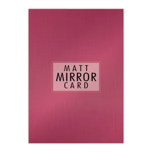 Chloes Creative Cards A4 Matt Mirror Card - Azalea