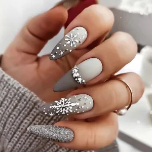 Christmas silver silent night