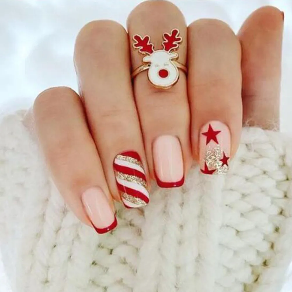 Christmas Square little stars