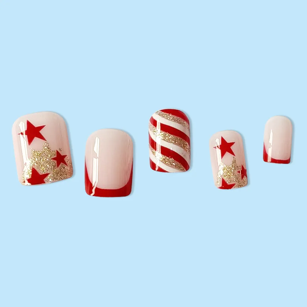 Christmas Square little stars