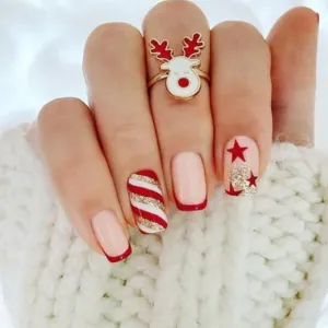 Christmas Square little stars