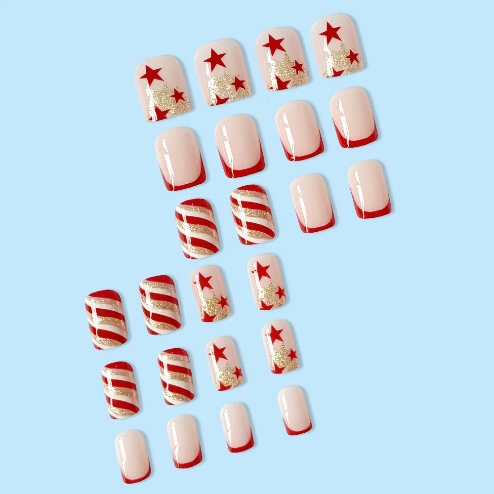 Christmas Square little stars