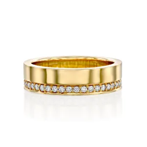 Cigar Eternity Ring- 5mm Wide