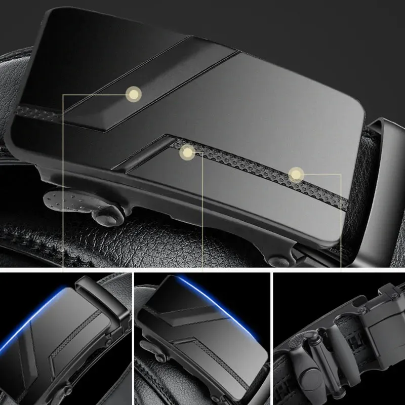 Cinto Masculino de Couro - Luxury