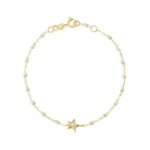 Classic Gigi Star Diamond Bracelet in Yellow Gold