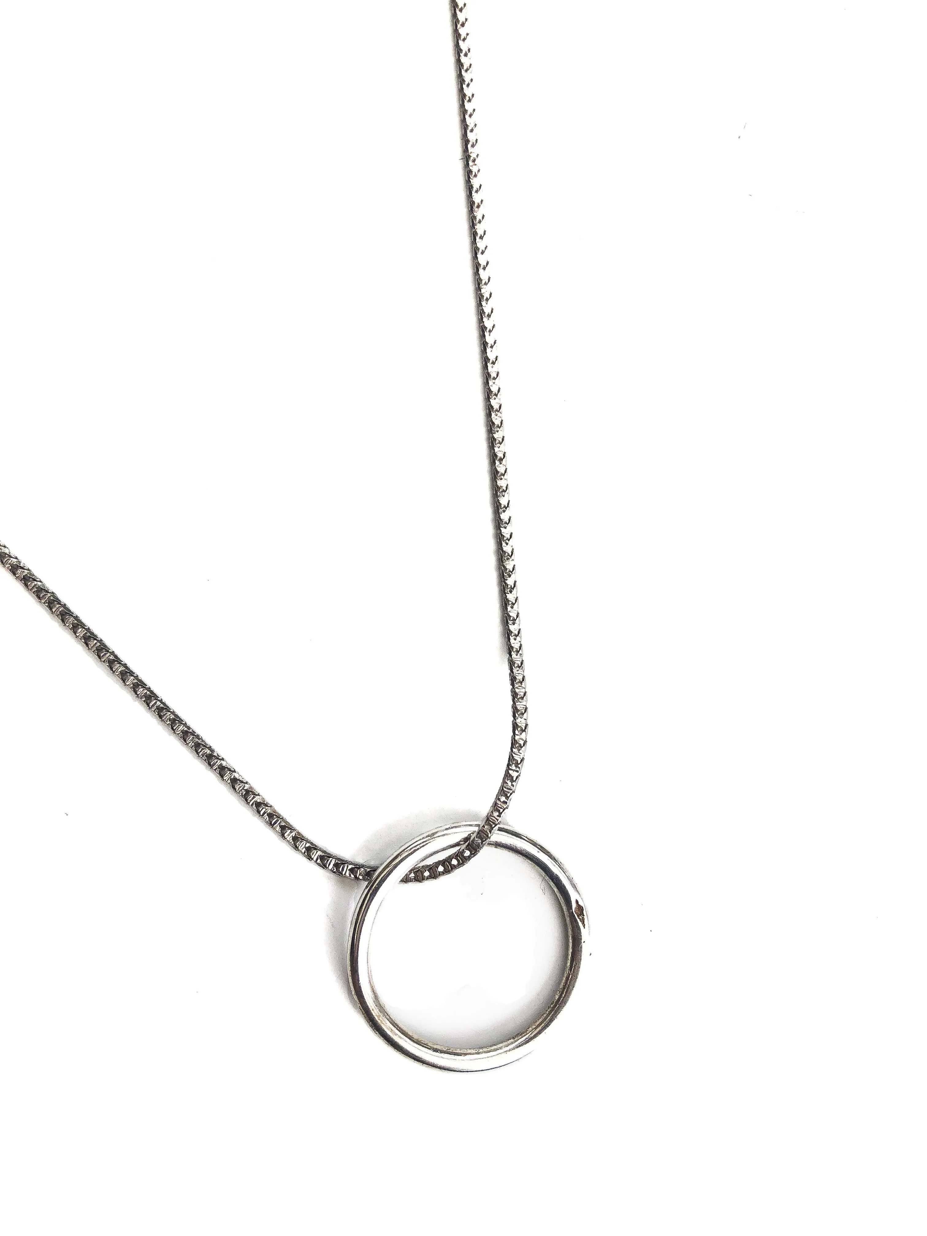 Classic Sterling Eyering Chain