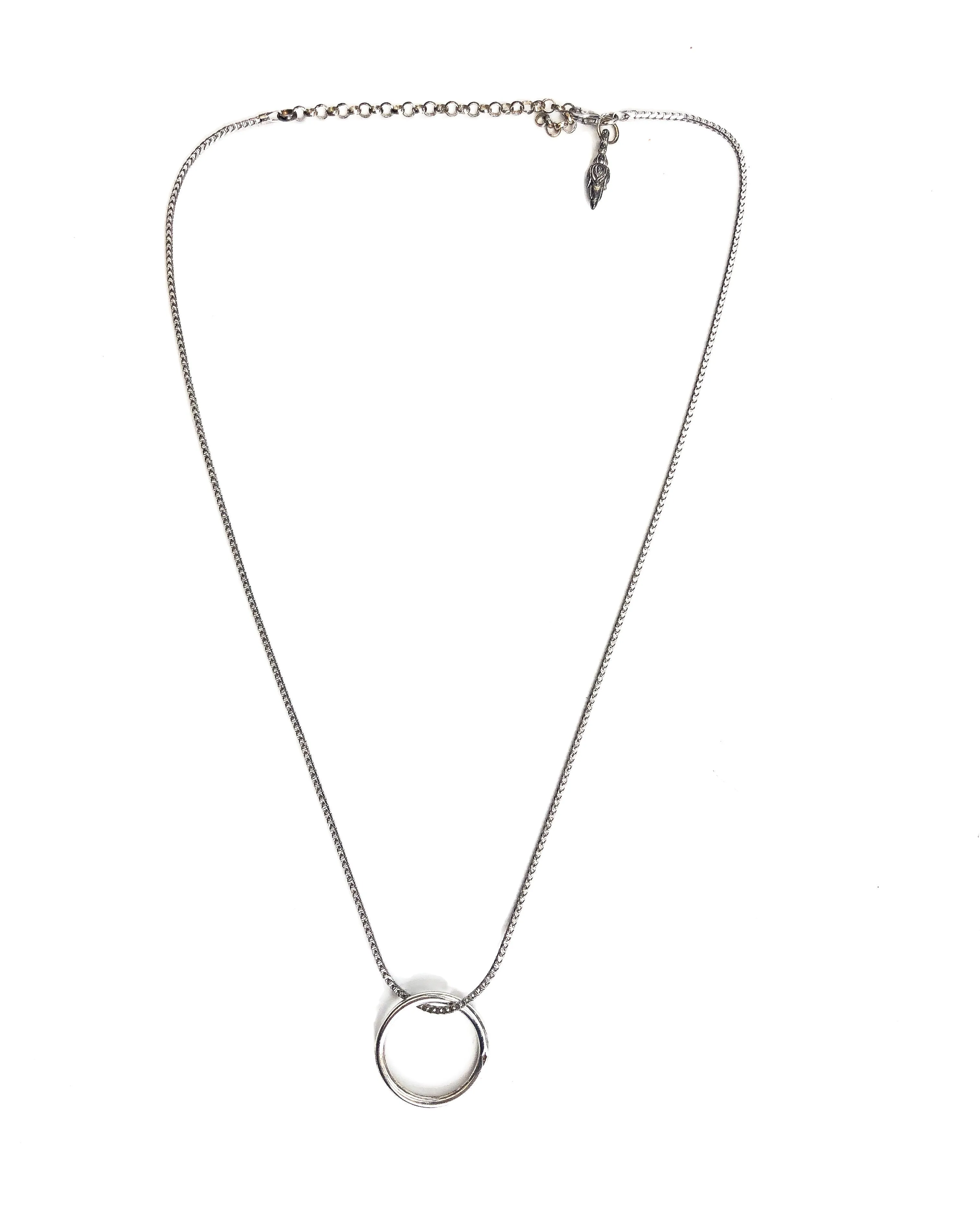 Classic Sterling Eyering Chain
