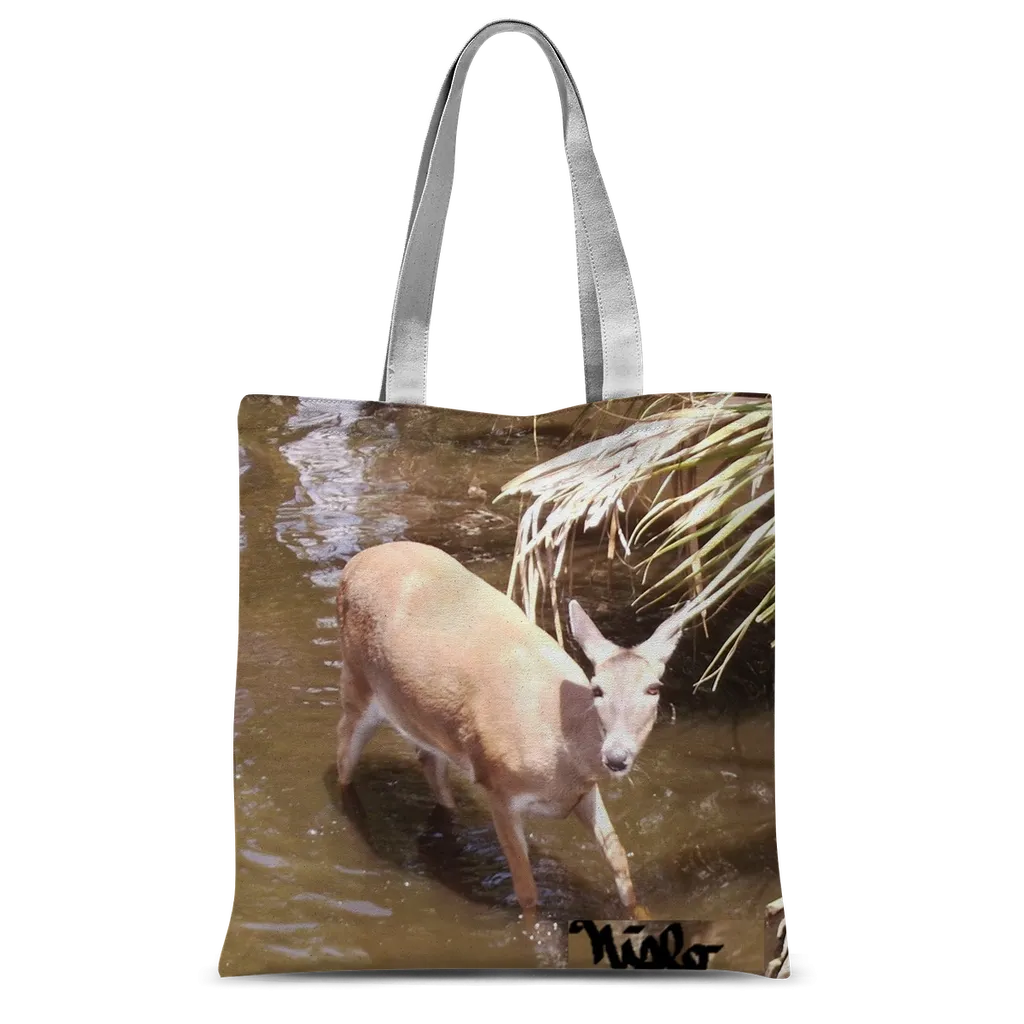 Classic Sublimation Tote Bag - Daisy the Deer Collection