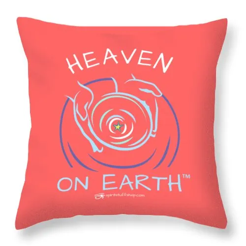 Clay/potter Heaven On Earth - Throw Pillow
