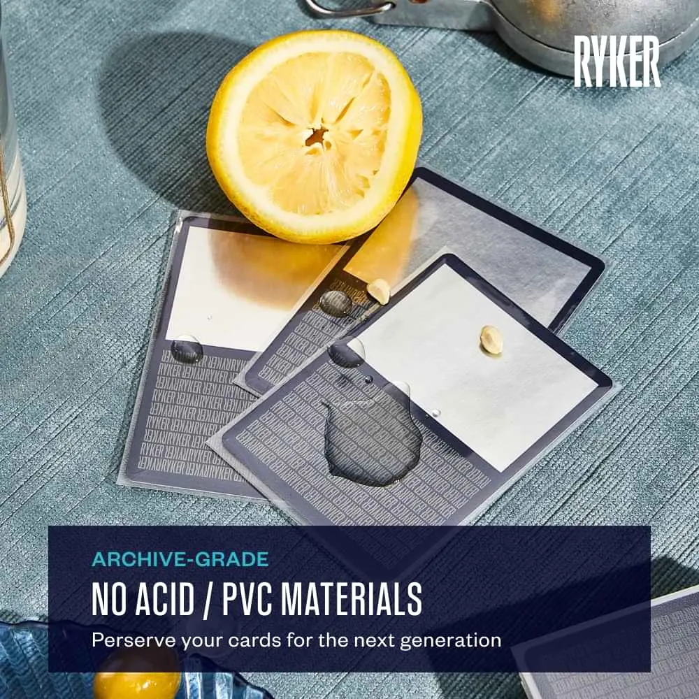 Clear Matte Mini European Card Sleeves