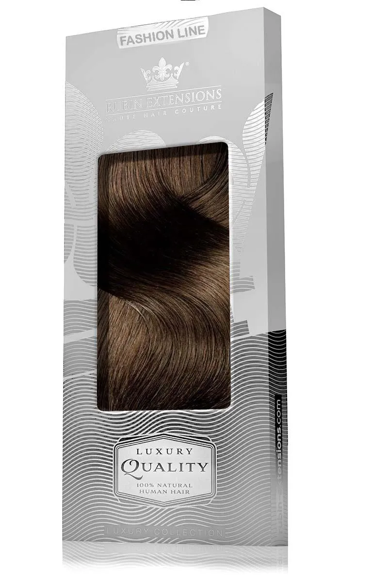 CLIP-IN EXTENSIONS LUXURY  Chocolate Roast Brown