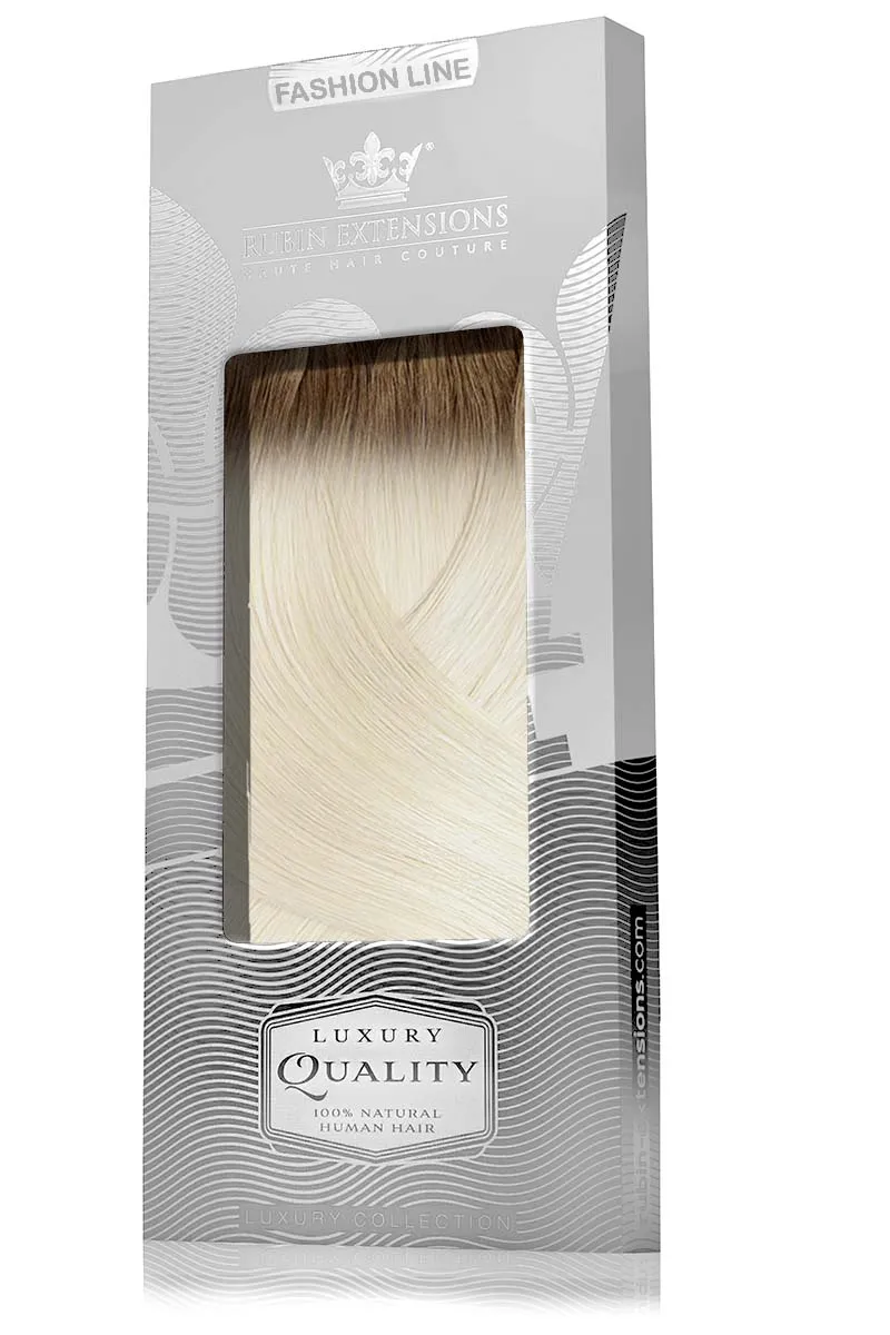 CLIP-IN EXTENSIONS LUXURY  Rooted - Light Light Natural Brown & Beach Blonde