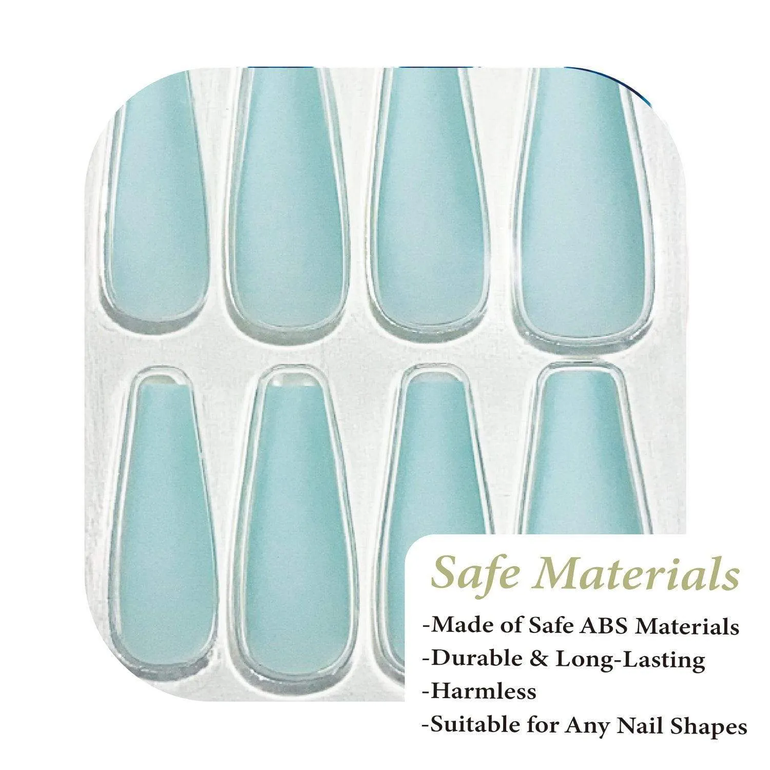 Coffin Matte Mint Green