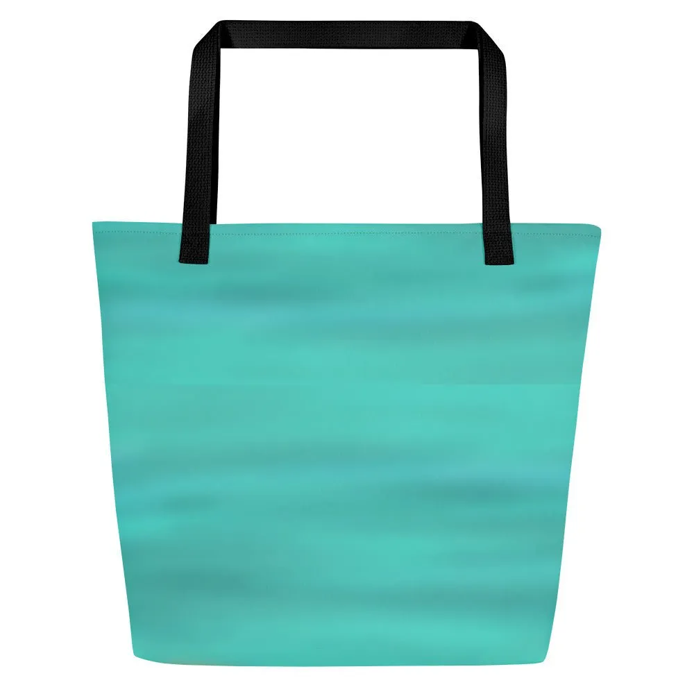 Color My Vacay Beach Tote