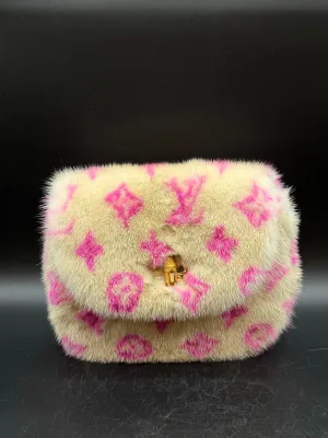 Cream and Pink Mink