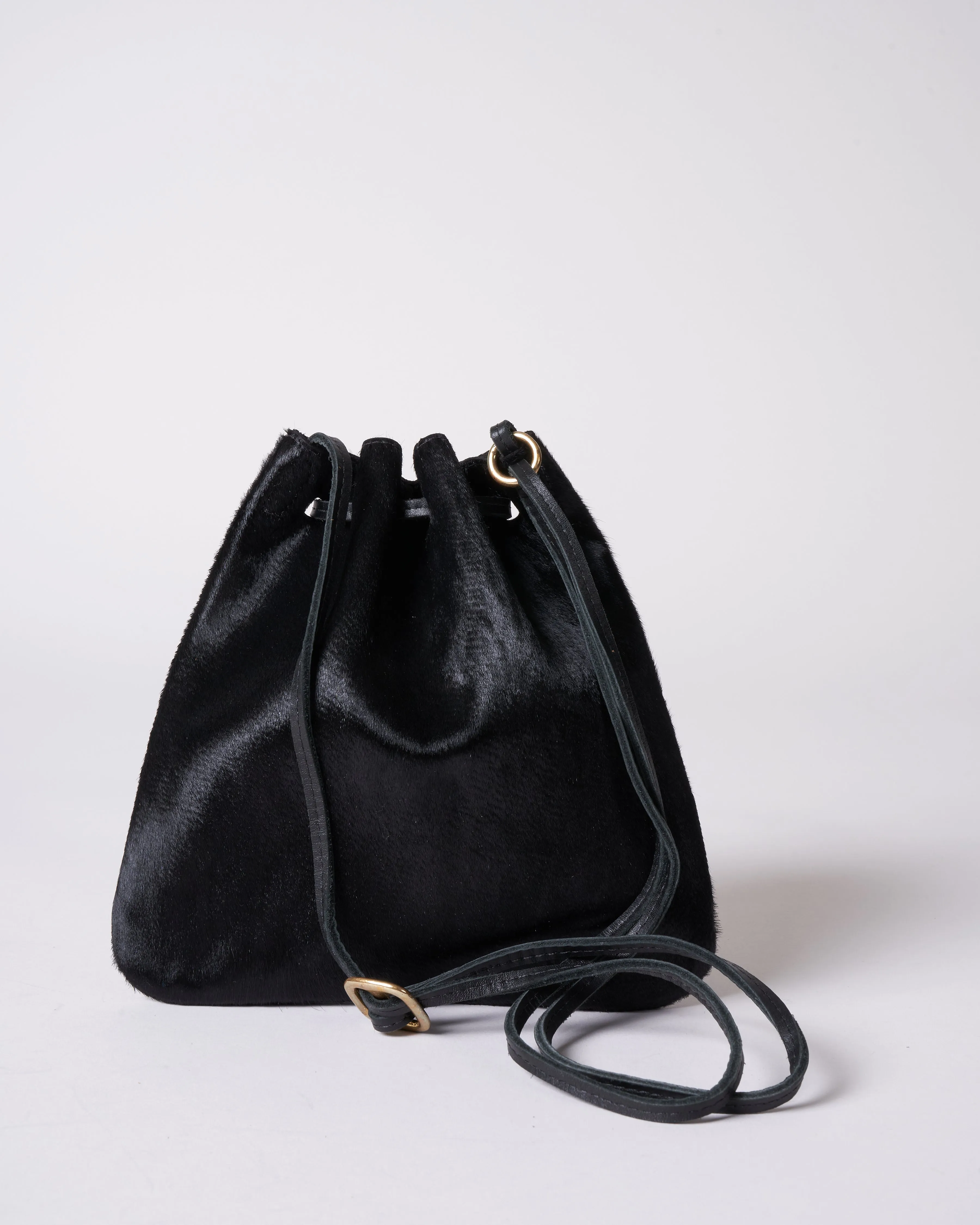 crossbody - black pony