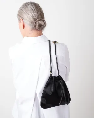crossbody - black pony