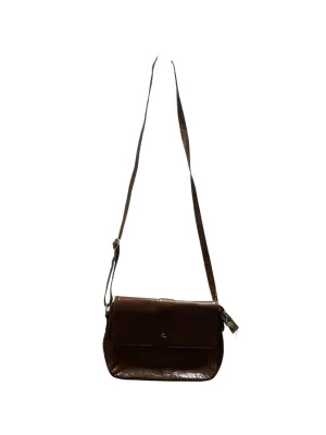 Crossbody Leather By Clothes Mentor, Size: Medium
