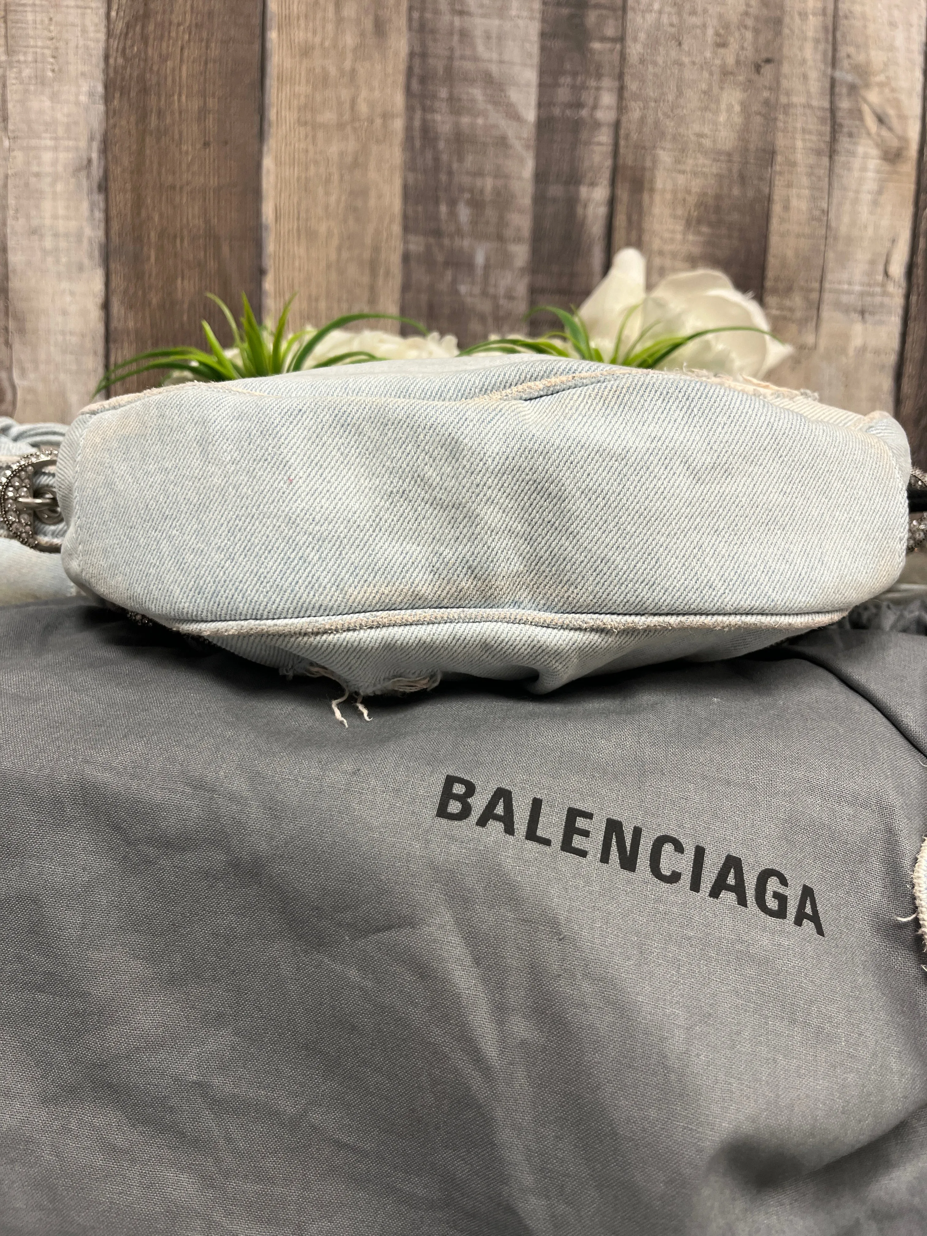 Crossbody Luxury Designer By Balenciaga, Size: Small