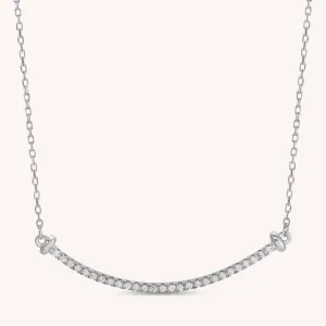 Curve bar necklace
