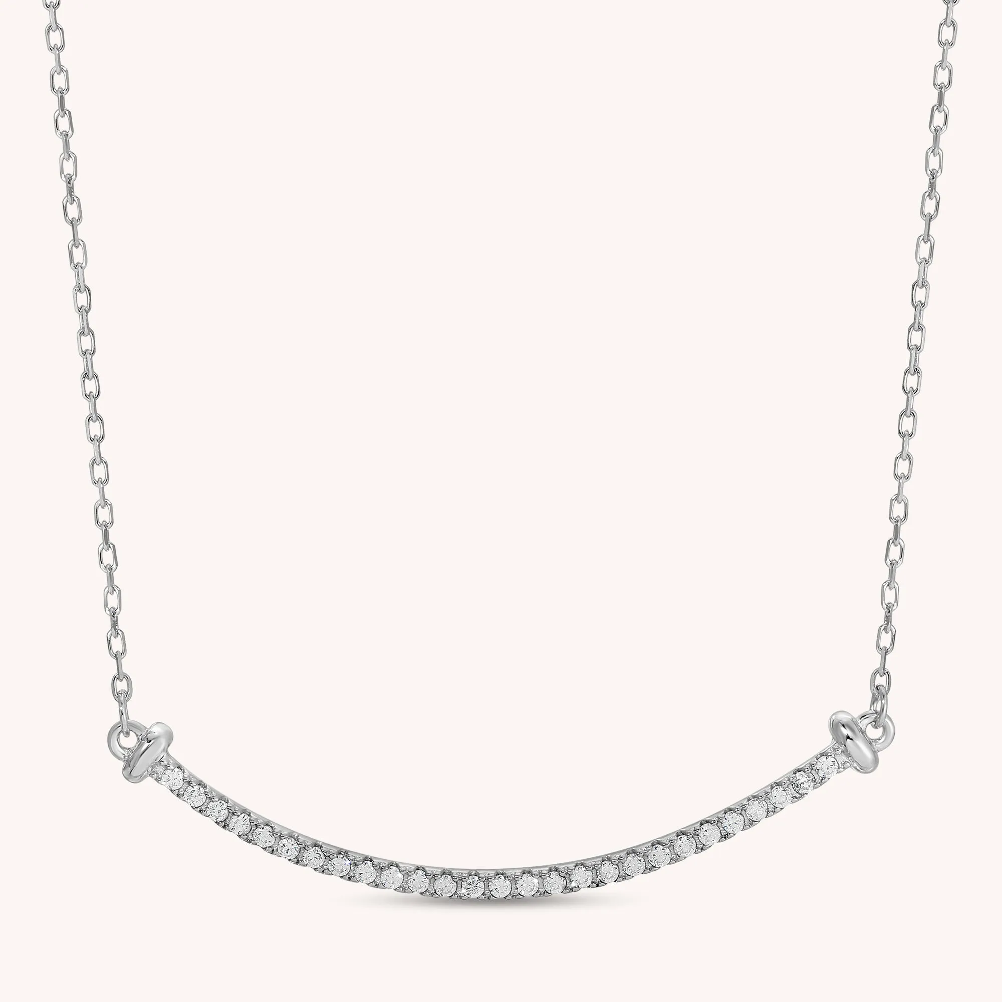 Curve bar necklace