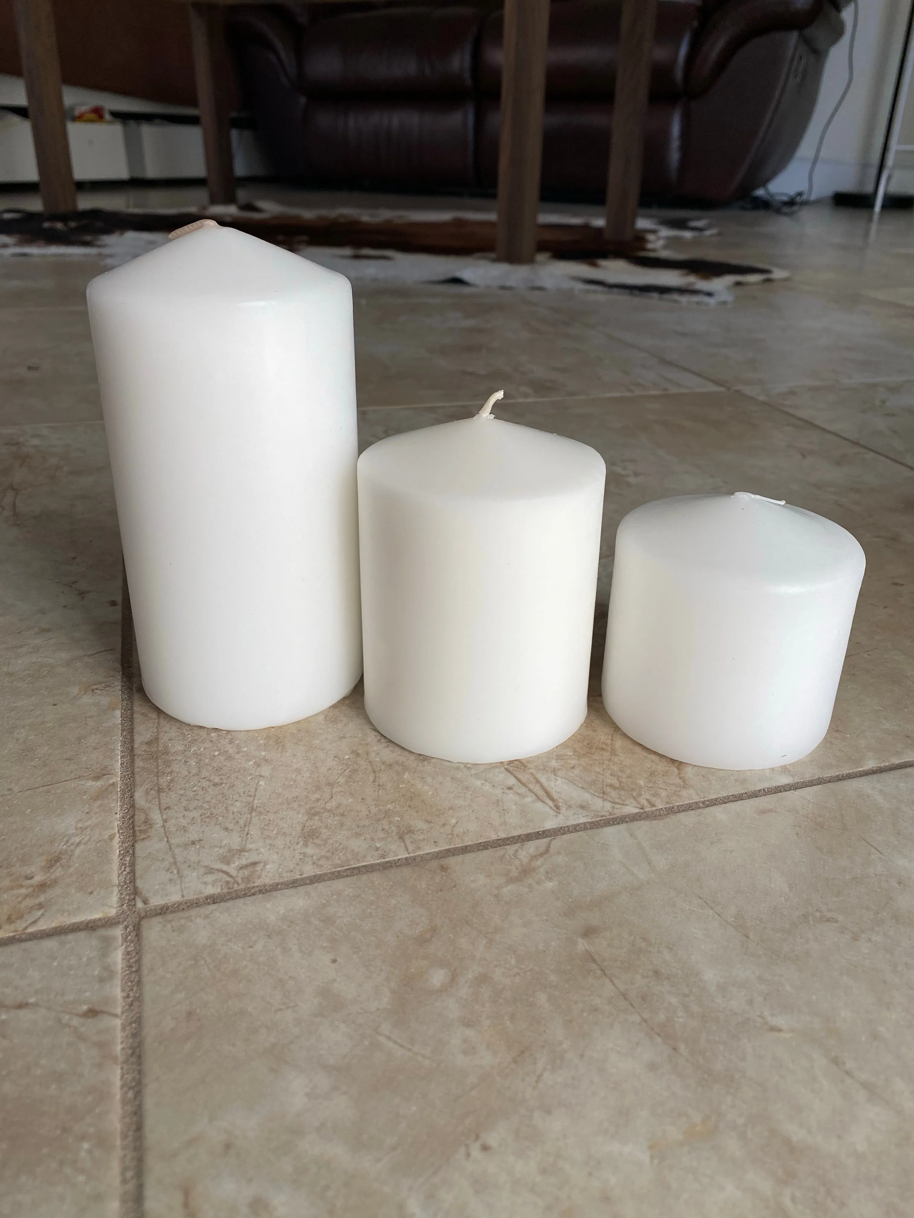 Custom fashion medium candle