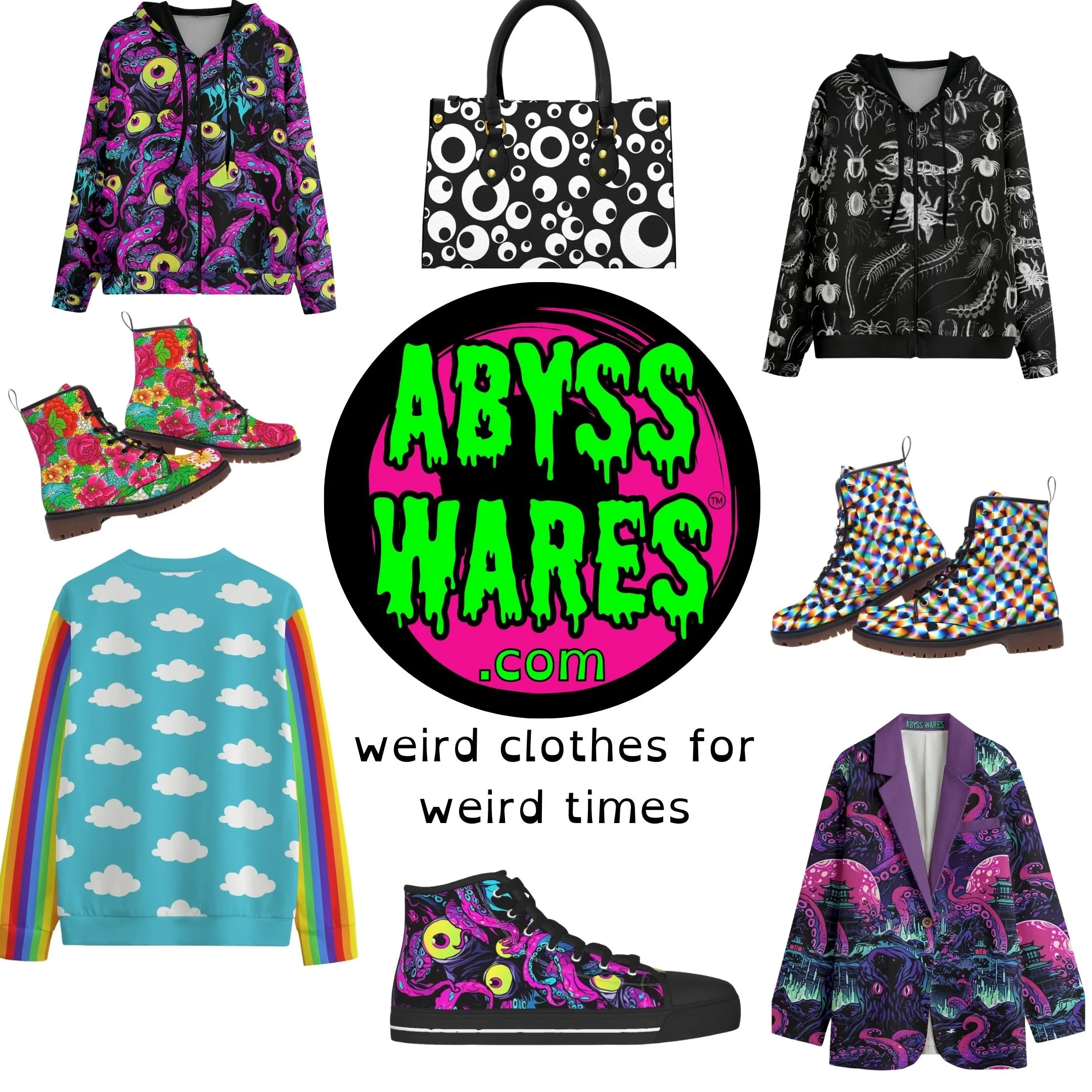 Cyber Swirl Y3K Crossbody