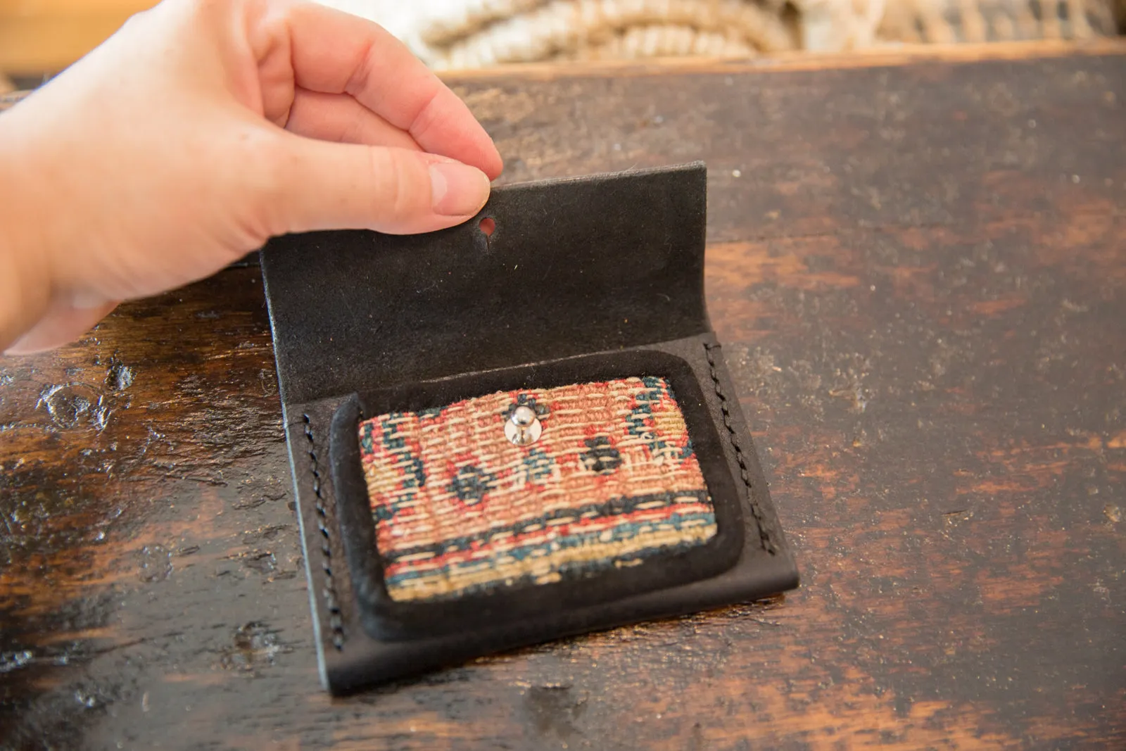 Dainty Rug Fragment Wallet