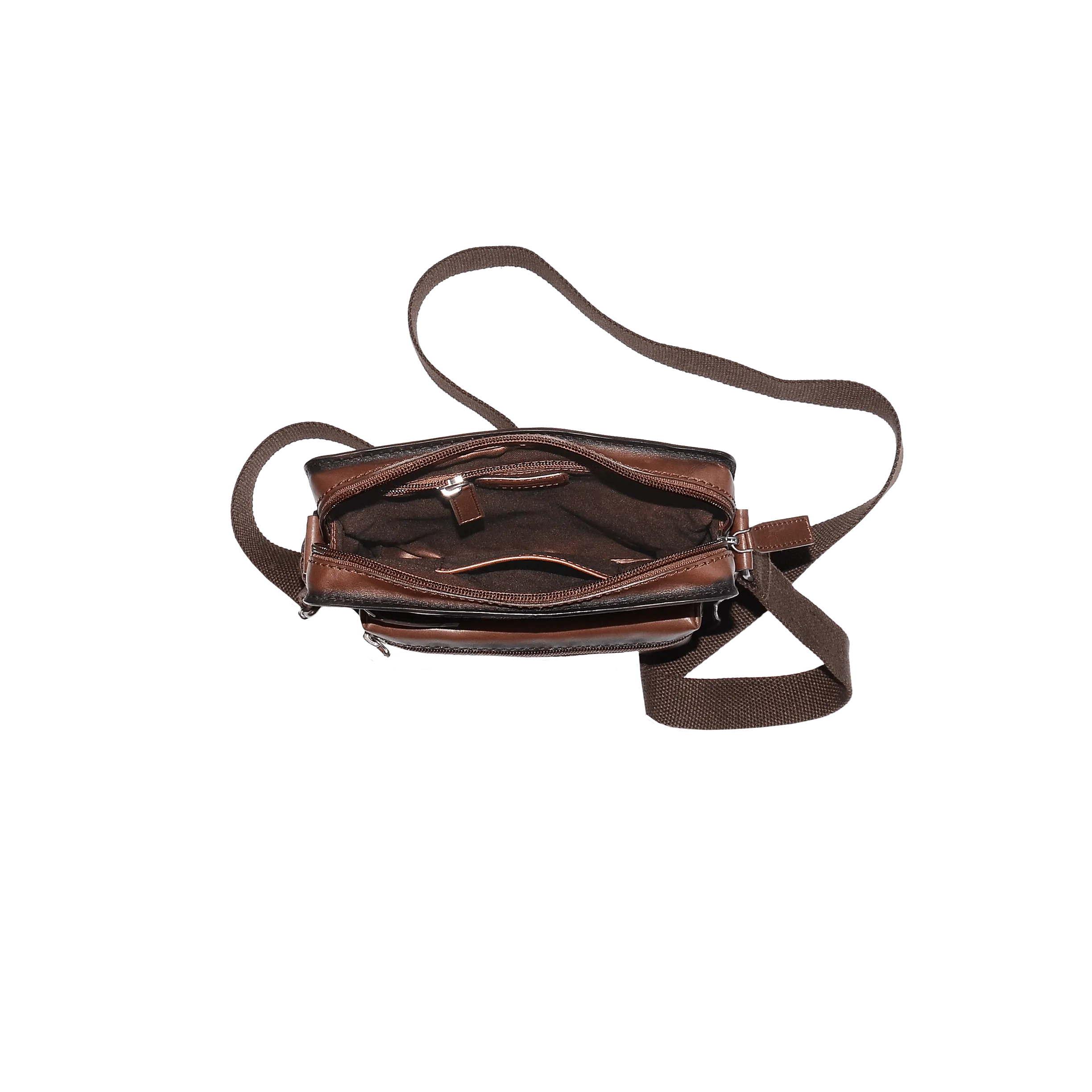Dakar Dakota Spray Crossbody Large DKC2002.Castanho