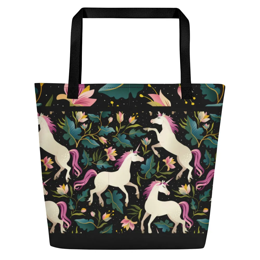 Dancing Unicorns - Beach Bag