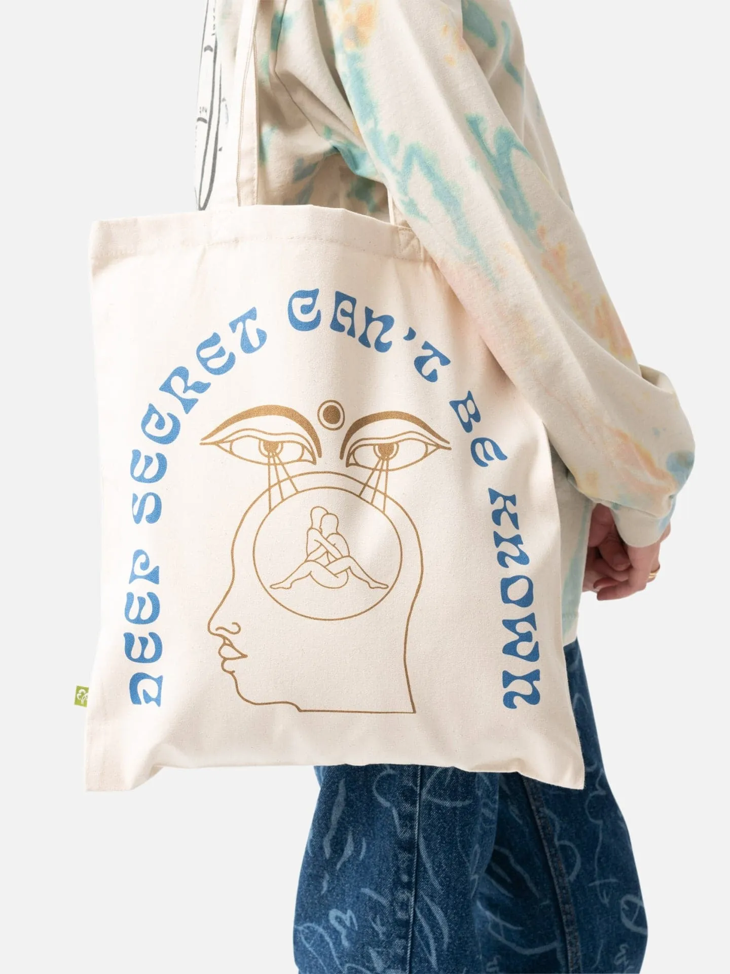 Deep Secret Revenge Bej Tote Bag