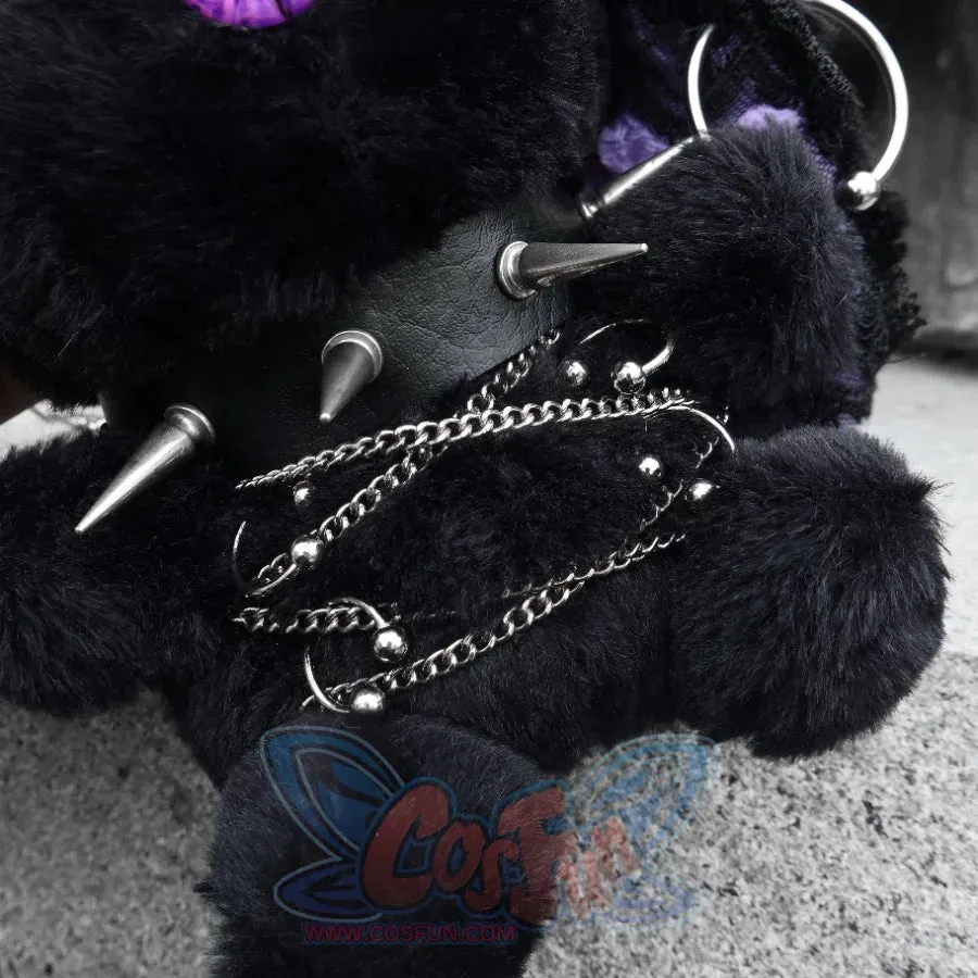 Demon One-eyed Rabbit Woolen Crossbody Bag