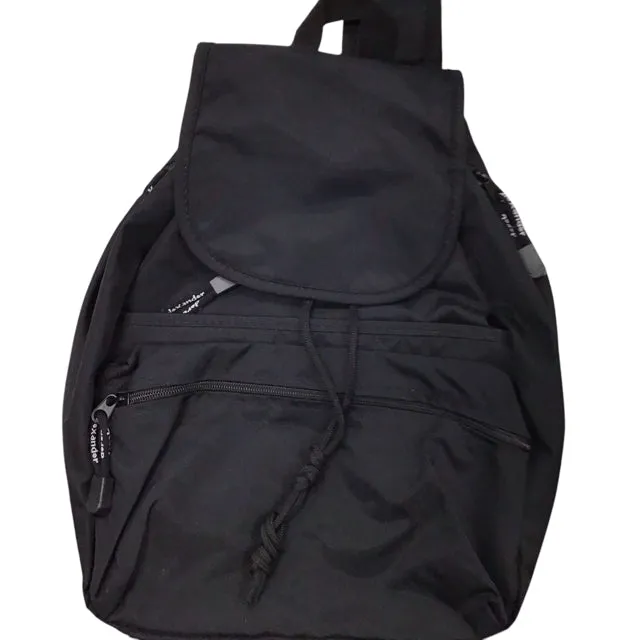Derek Alexander Black Cinch Backpack