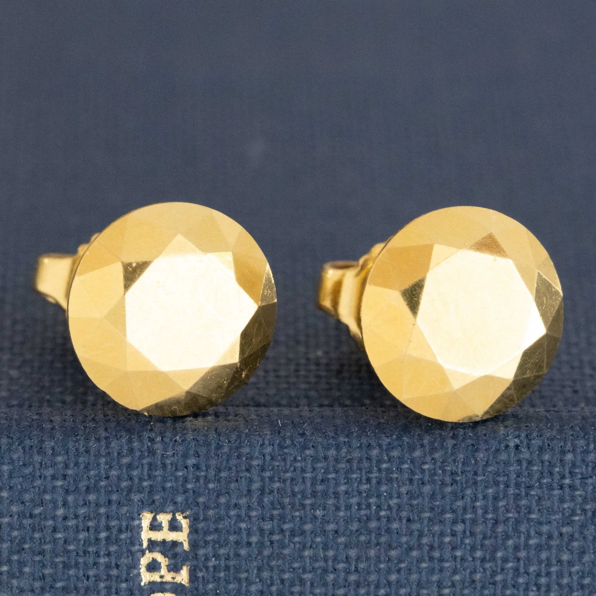Diamond Faceted Stud Earrings, by Elsa Peretti for Tiffany & Co.