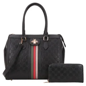 Diophy 2-in-1 Bee-Accented Satchel