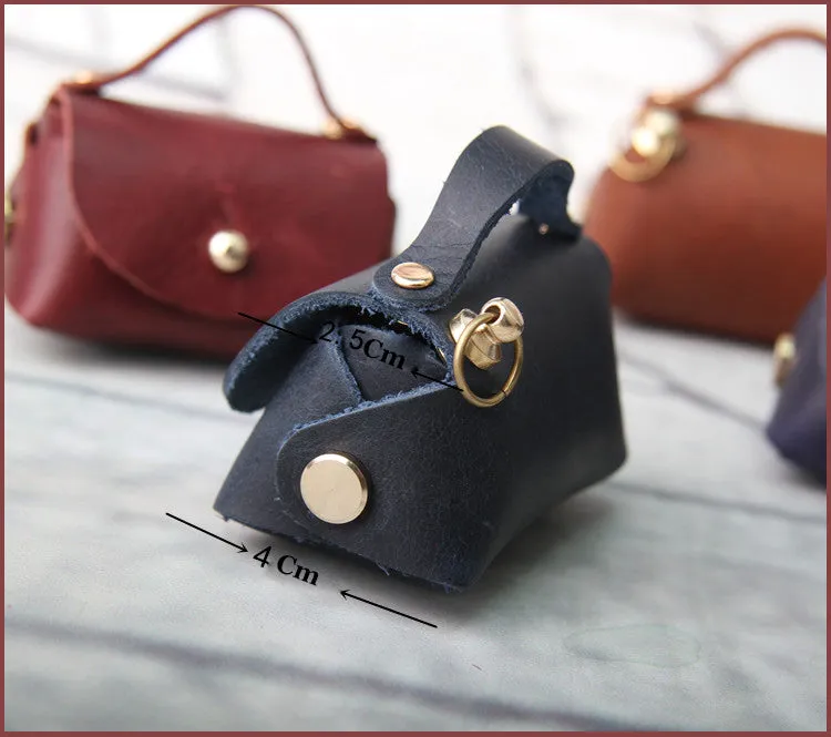 DIY Leather Coin Pouch Kit DIY Leather Projects DIY White Leather Mini HandBag Kit