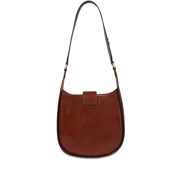DORA HOBO LEATHER BAG