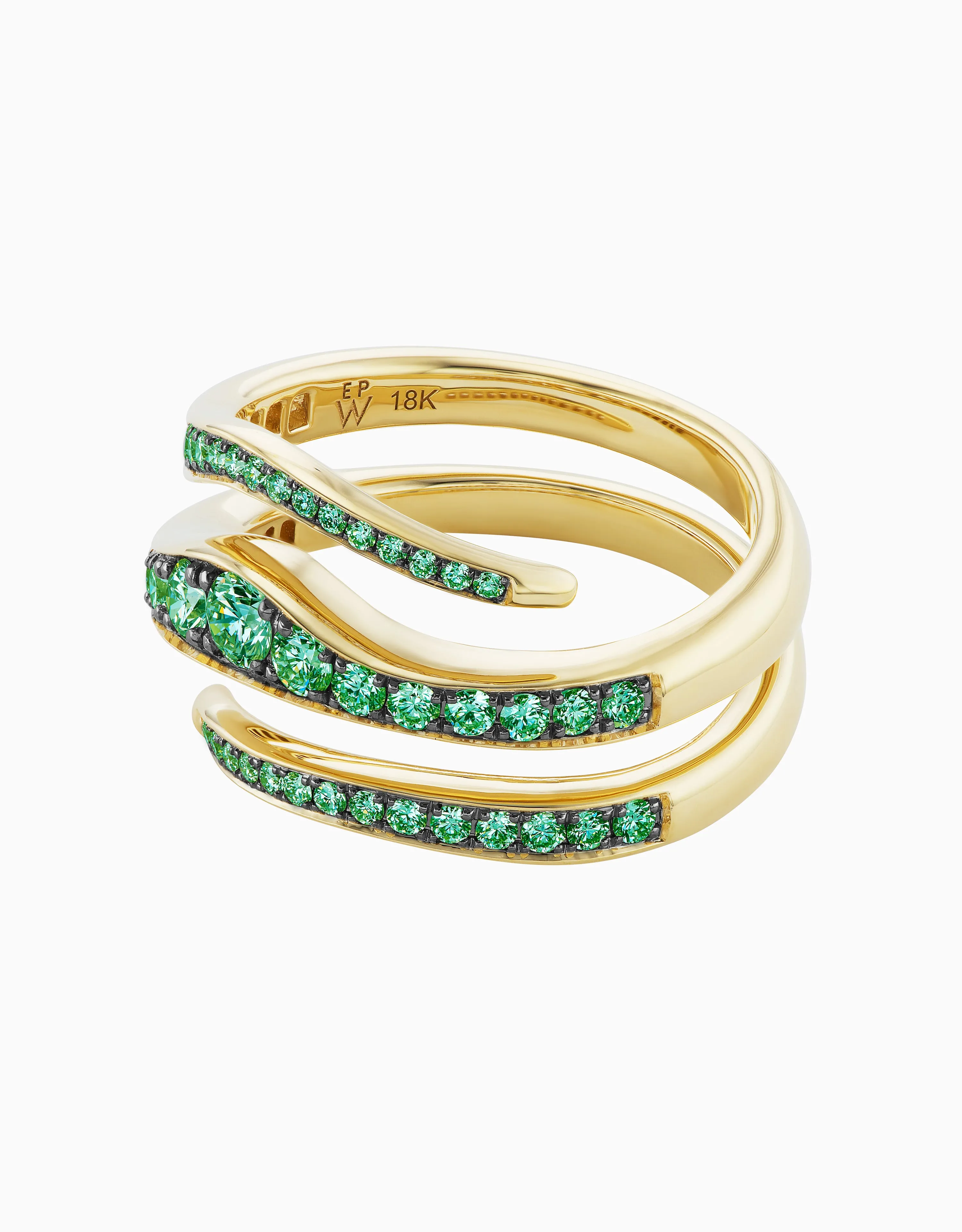 Double Wrap Ring - Jungle